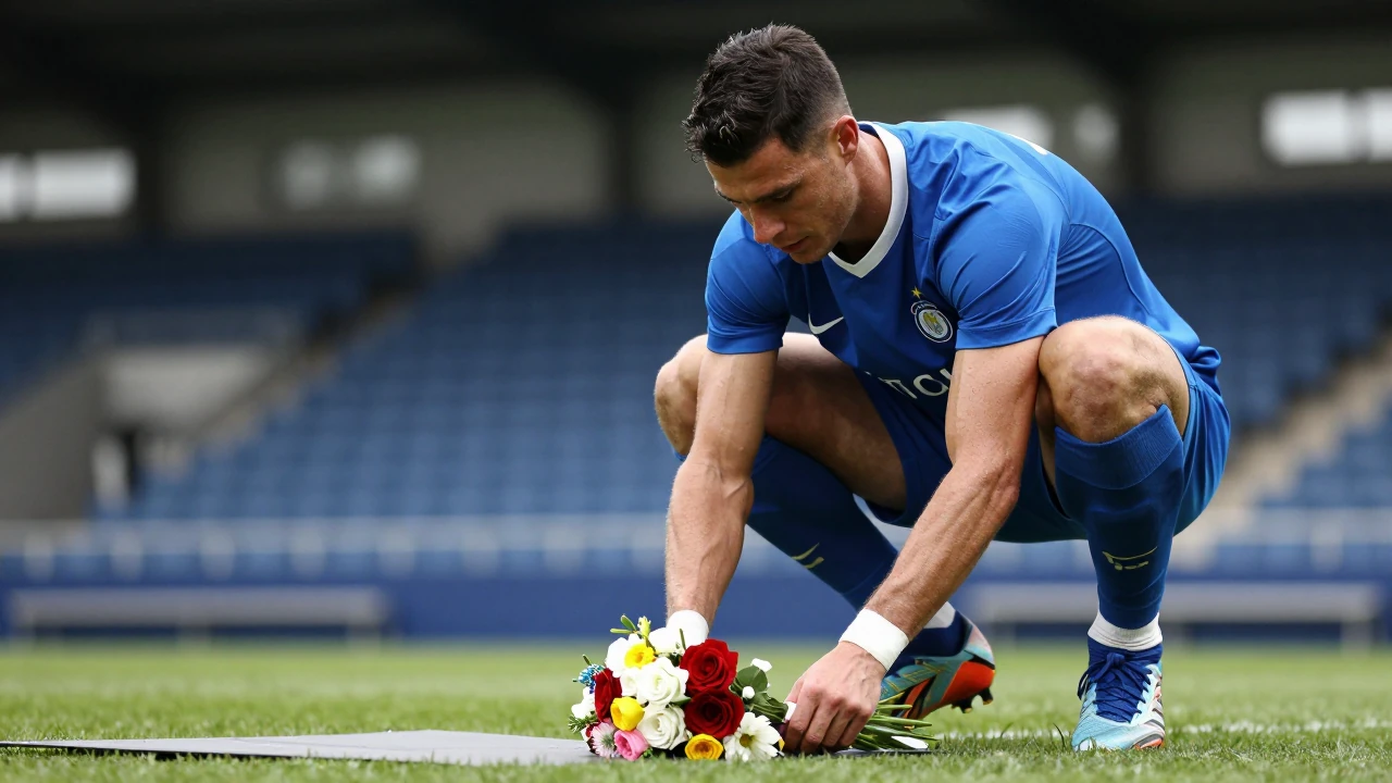 Ipswich Town players and staff laid a floral tribute to three-year-old Noah Woods, who died after a community search, and...