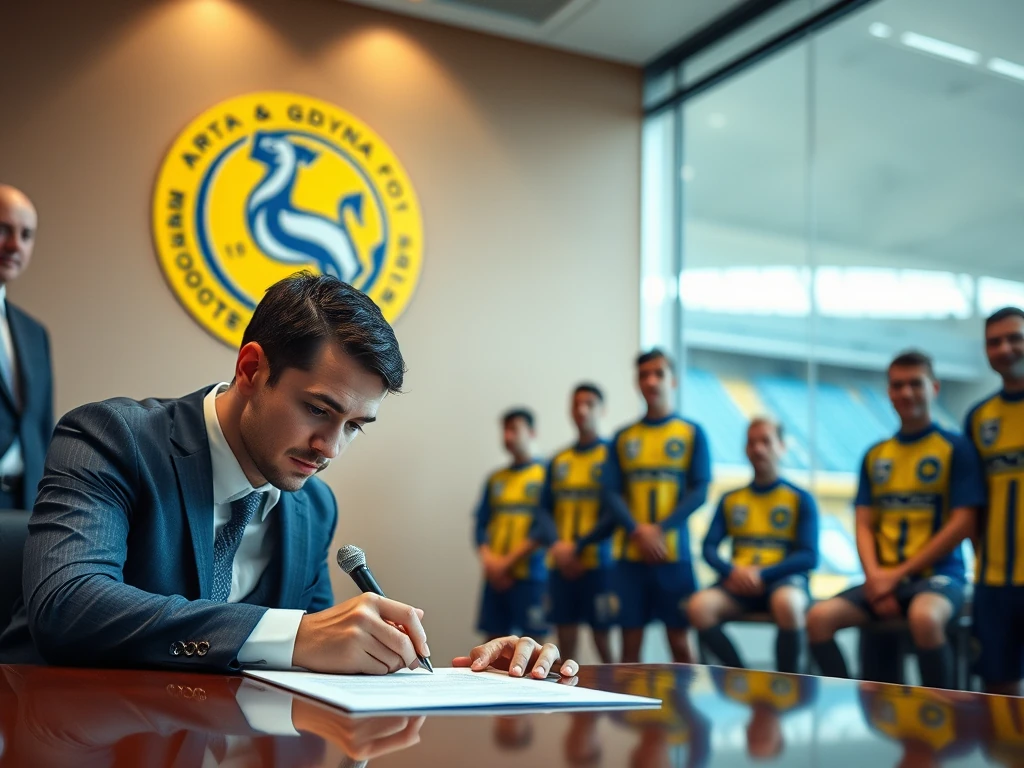Arka Gdynia pozyskuje Marco Komendę - nowy obrońca w klubie