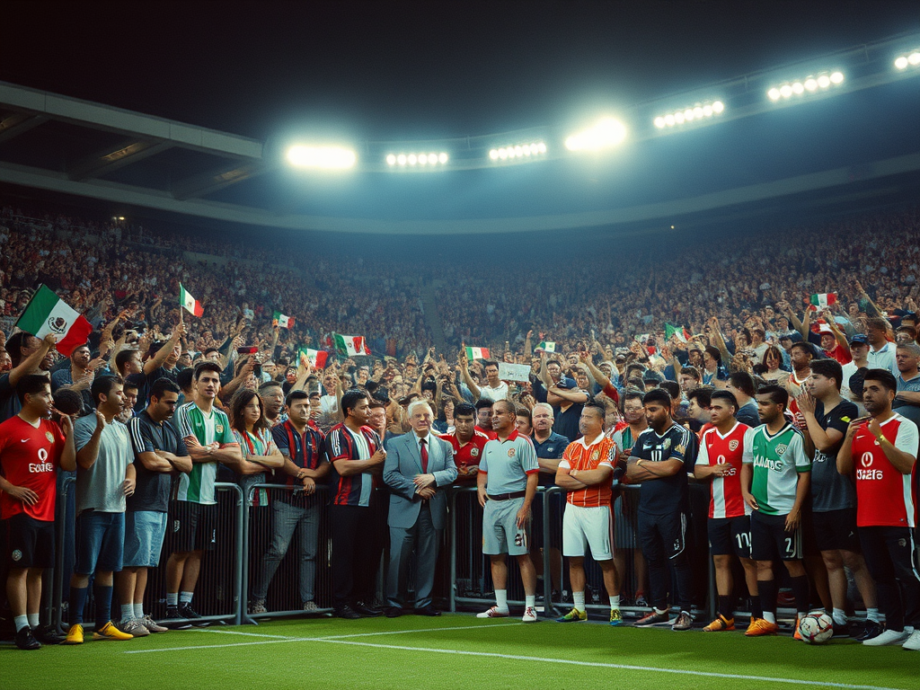 La selección nacional de México confirma su viaje a México para el repechaje