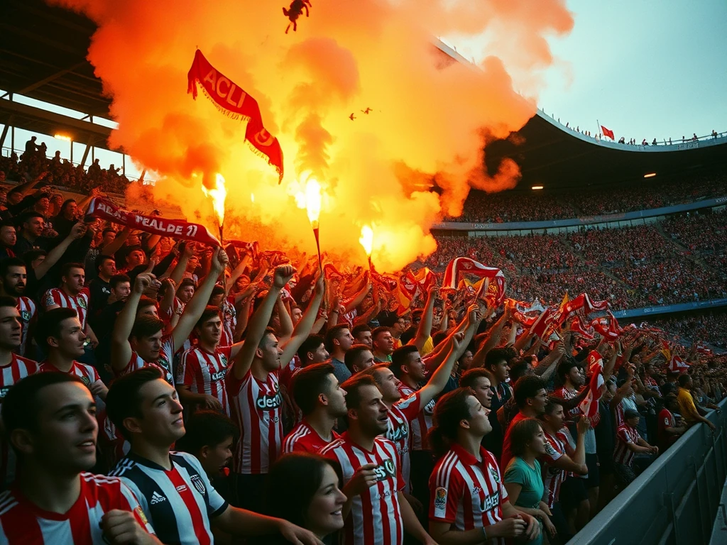 La afición de Club de Fútbol Monterrey, conocida como Los Rayados, es famosa por su pasión y entrega incondicional