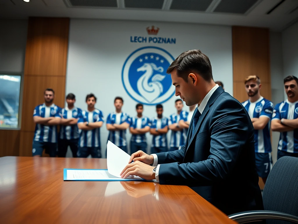 Lech Poznan ogłosił oficjalnie transfer Mateusza Lisa