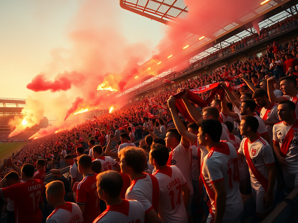 Pulso del River: Los Rituales Vibrantes de los Hinchas de Los Millonarios