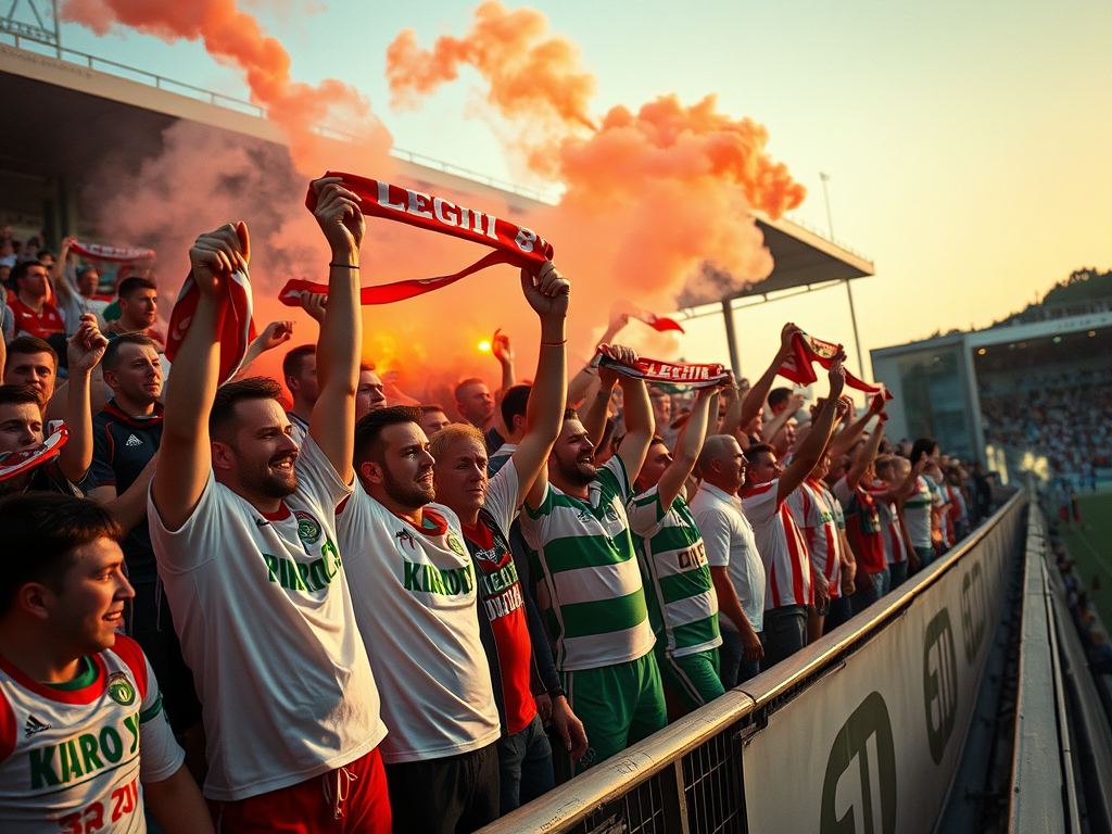 Kibice Legii: Rytuały i tradycje na stadionie