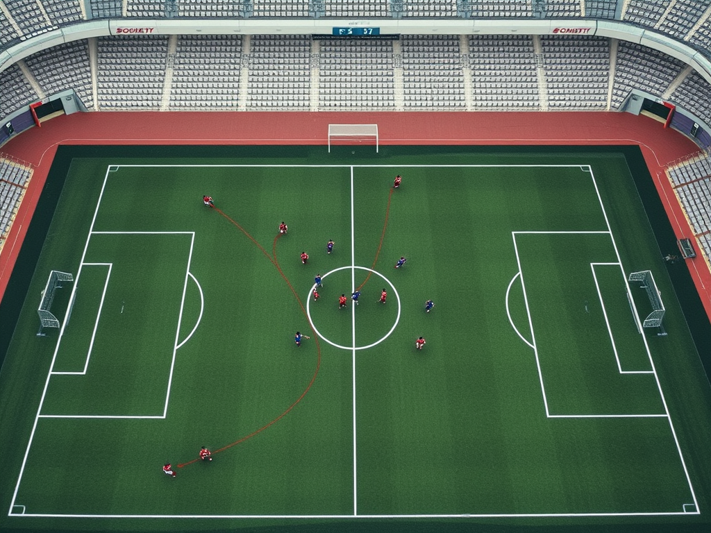 San Lorenzo de Almagro's tactical game plan against Huracán