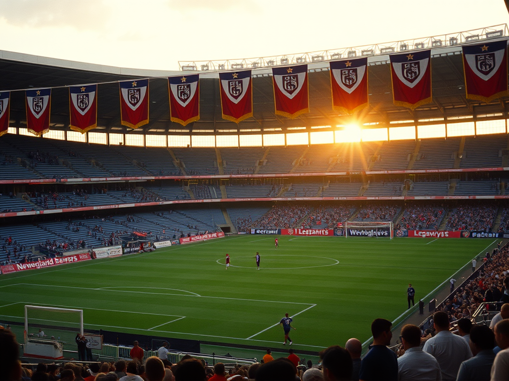 L. Campana Leading New England Revolution Attack