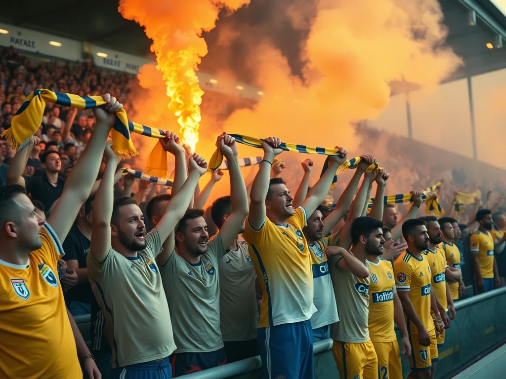 Motor Lublin fans have rich traditions that shape the atmosphere at matches, especially during derbies
