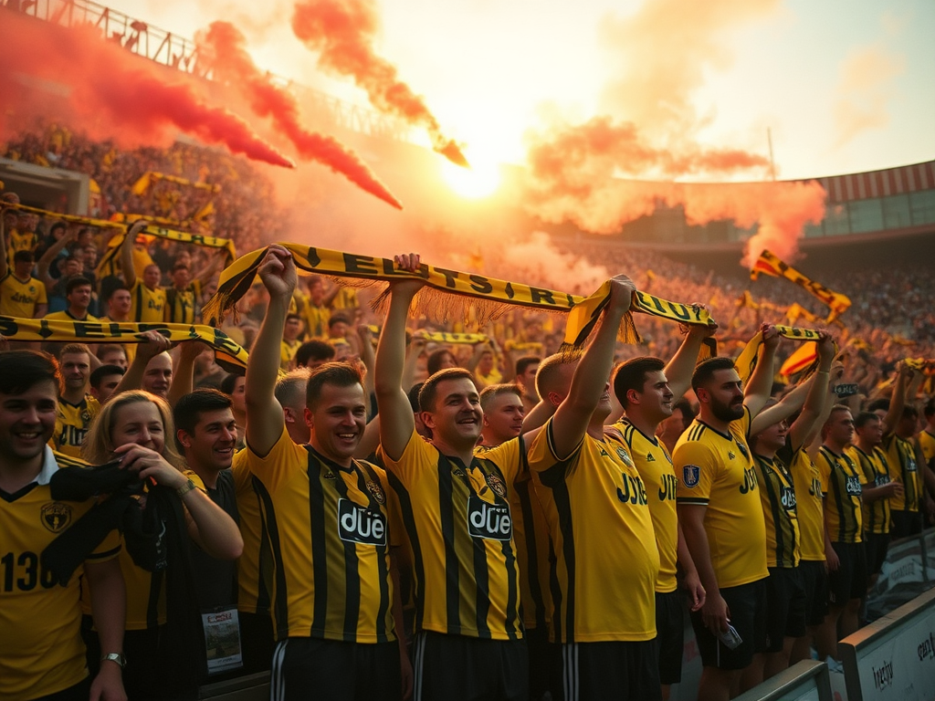 Unforgettable Rituals of Young Boys Fans in Bern