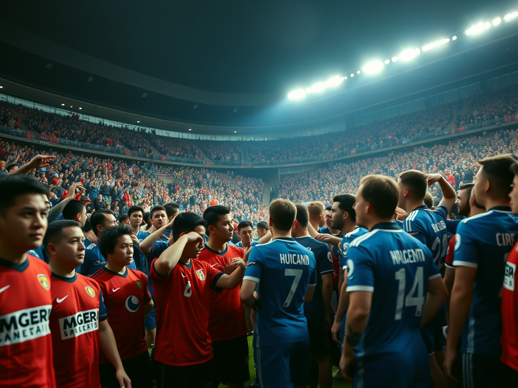 San Lorenzo de Almagro battles Huracán in heated derby