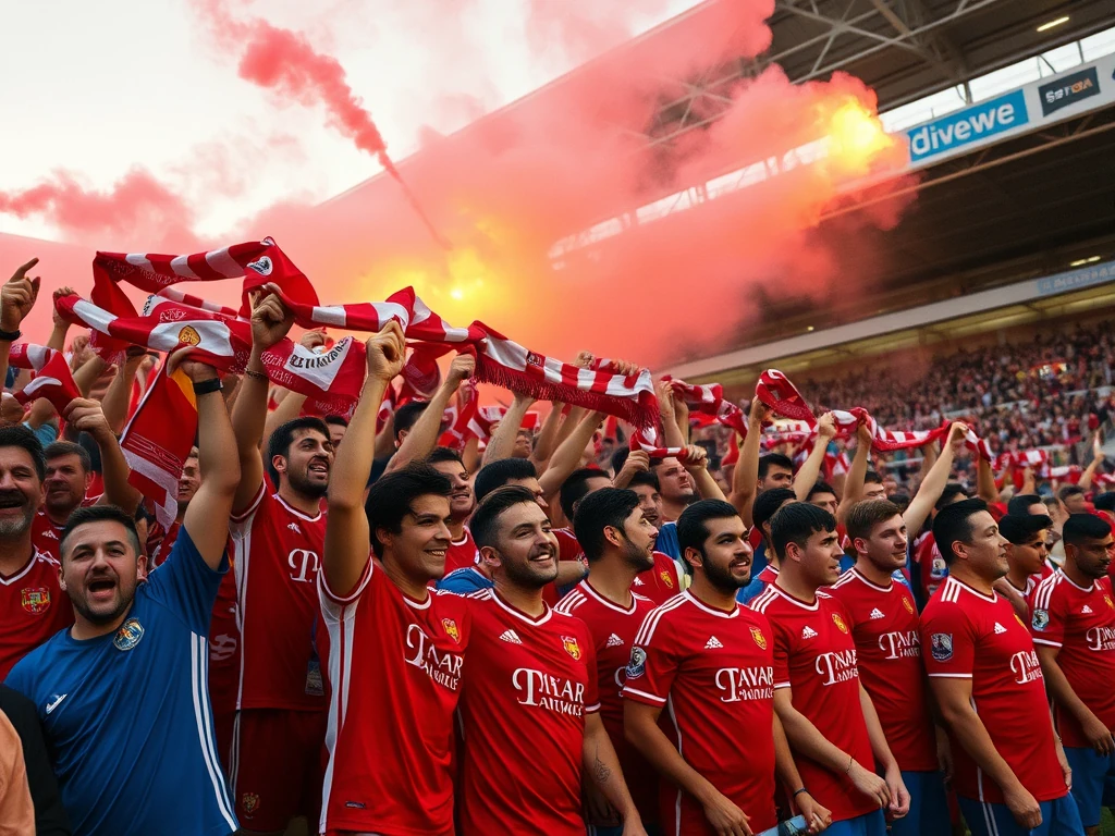 The supporters of FC Basel, known as Die Rotblauen, express their passion for football through unique traditions...