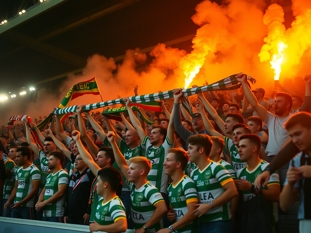 Kibicowska magia Radomiaka: Tradycje i atmosfera Zielonych