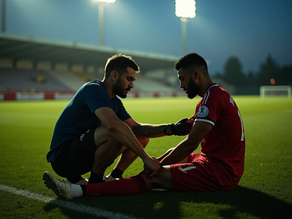 تلقى المنتخب الأردني ضربة قوية بإصابة يزن النمات وأدهم قراشي، مما يؤثر على آماله في كأس العالم
