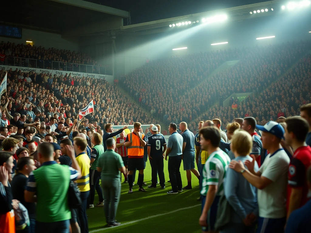Ballymena United's supporters create an electric atmosphere that embodies passion and tradition