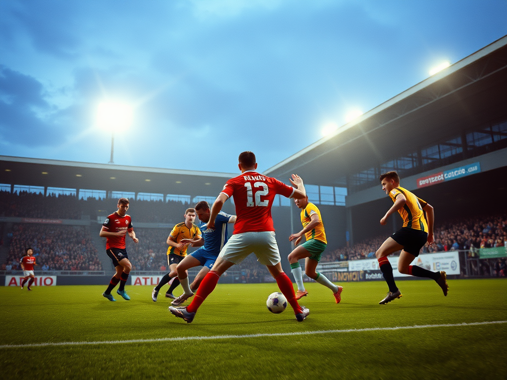 Portadown's thrilling clash against Glenavon
