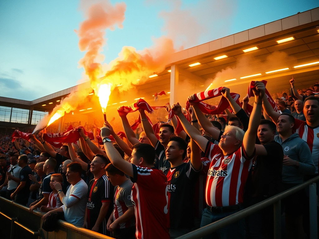 Boreham Wood's passionate supporters create an electric atmosphere at Meadow Park, especially during derbies against St...