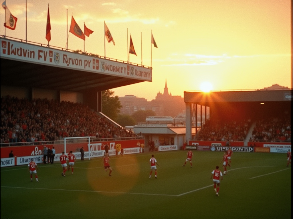 P. Burns: The Midfield Dynamo for Glenavon FC FC