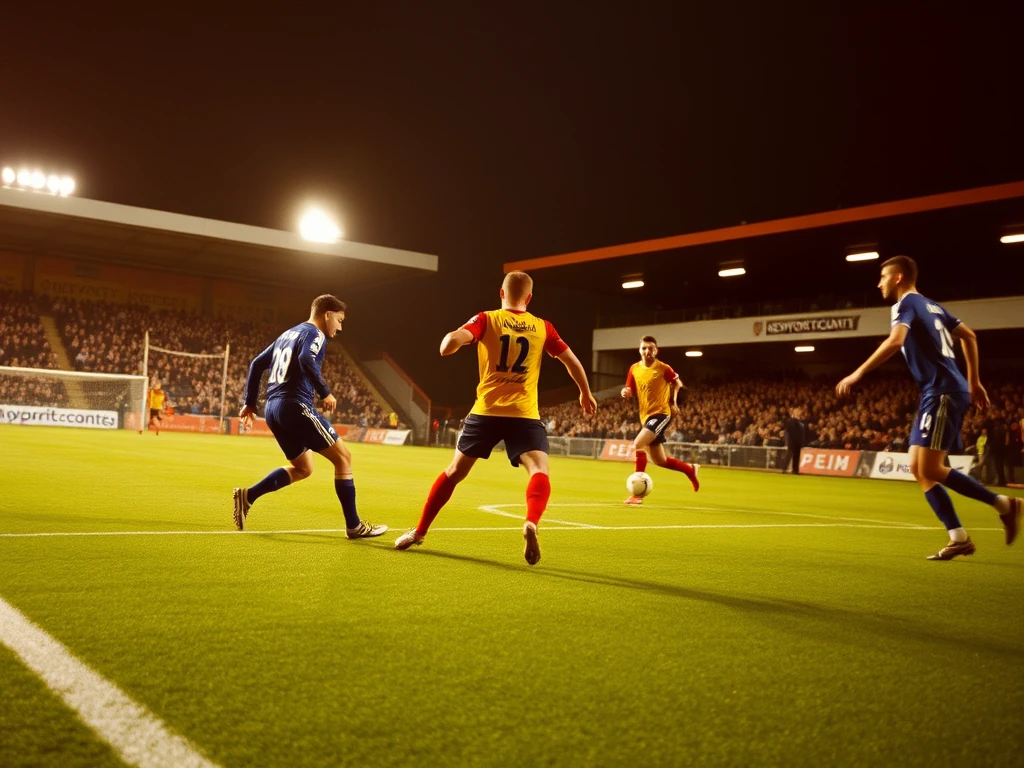 Newport County prepares for a significant League Two encounter against Barrow FC, aiming to capitalize on their...