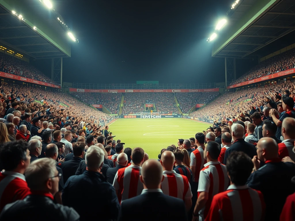 The passionate supporters of Manchester United Women create a vibrant atmosphere at Leigh Sports Village that is...