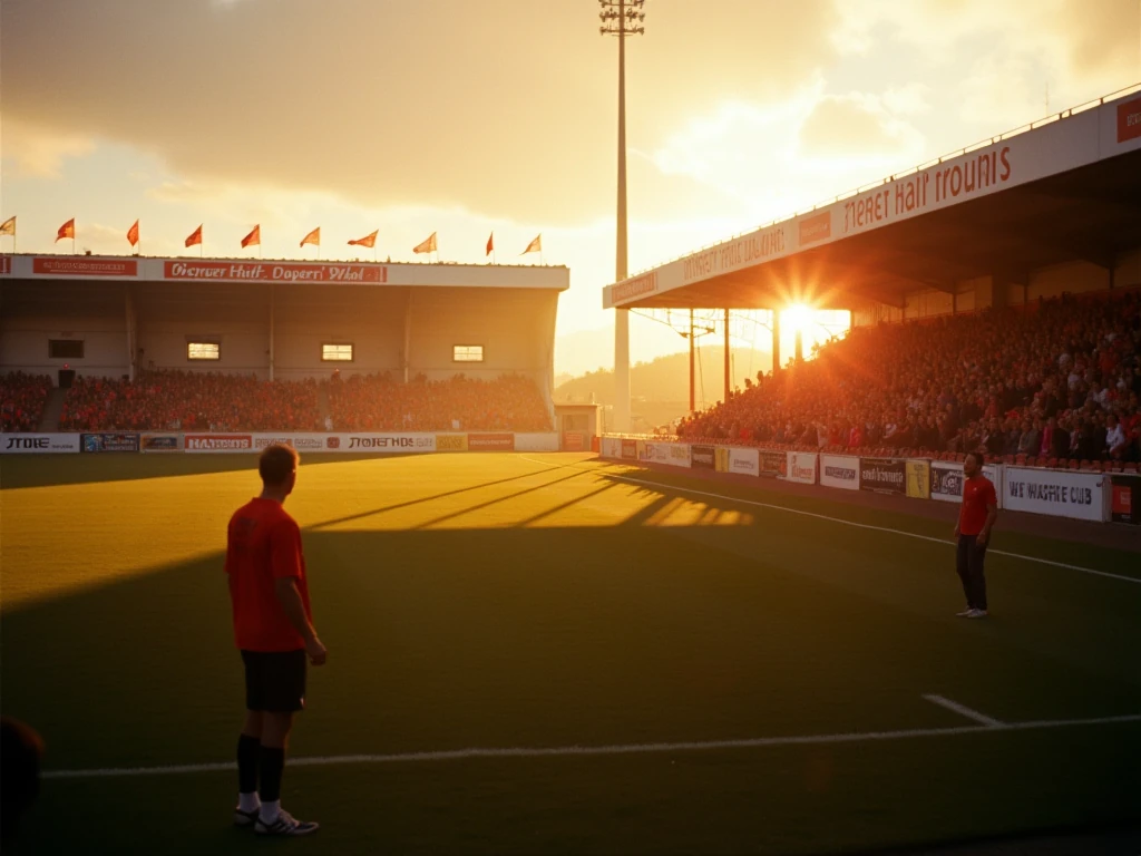 Larne FC's fans, known as the Inver Reds, create an electric atmosphere at Inver Park through unique traditions and rituals