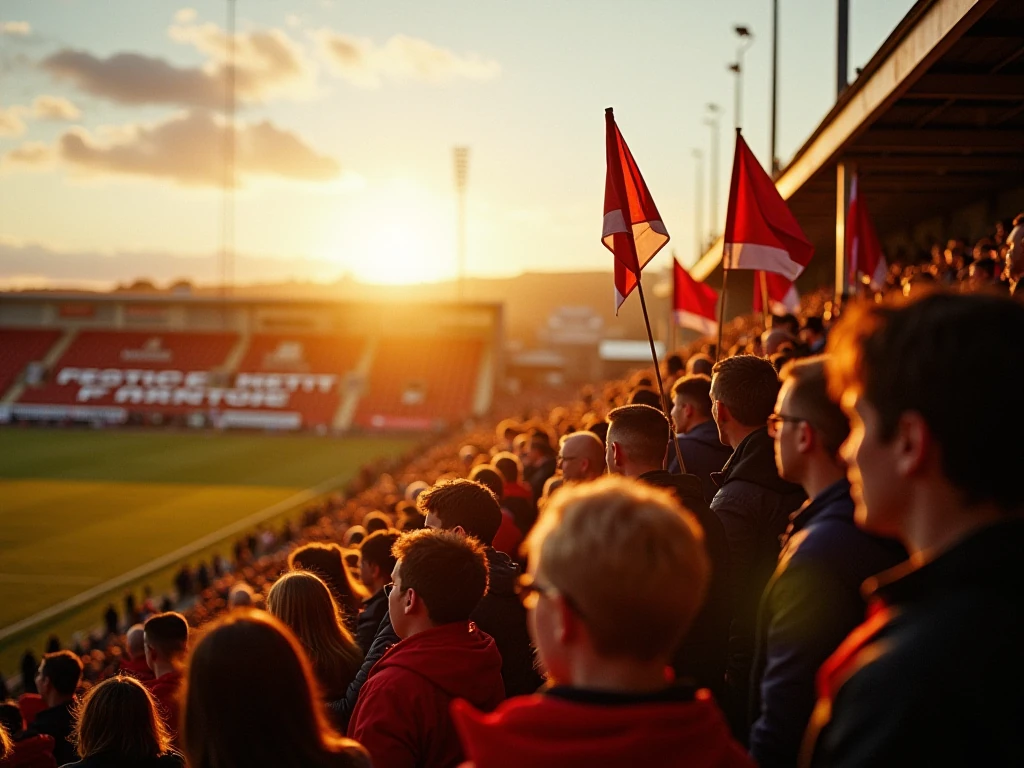 Colwyn Bay supporters bring a vibrant atmosphere to the Four Crosses Construction Arena, marked by unique traditions and...