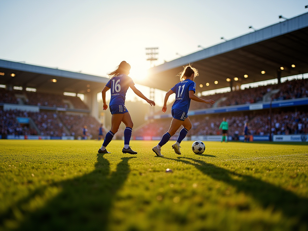 Rousseau's Four Goals Lead Posh Women to Championship Glory