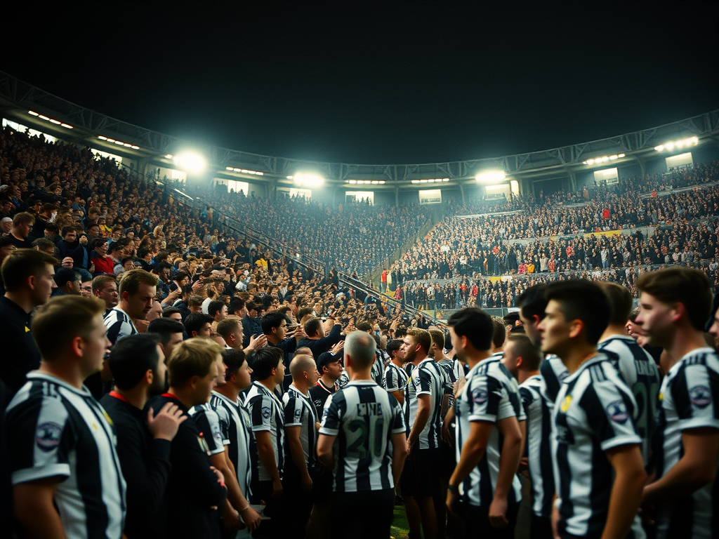 Die Schwarz-Weißen: Fankultur und Derby-Atmosphäre in Linz
