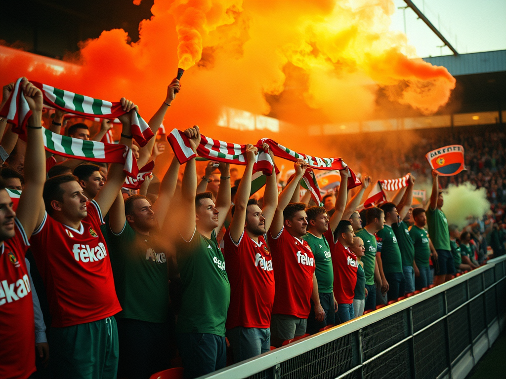 Hamkam-fansens unike og fargerike stadionritualer