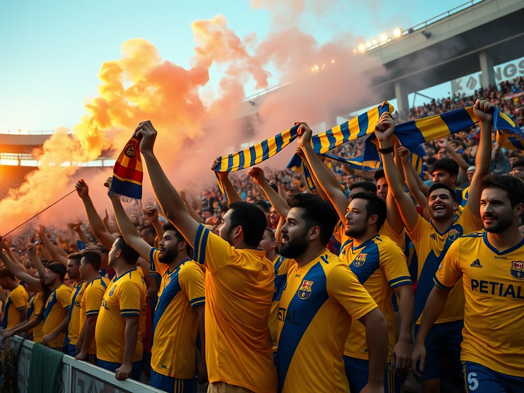 La afición del Villarreal CF, conocida como 'El Submarino Amarillo', tiene una rica tradición de rituales y pasión