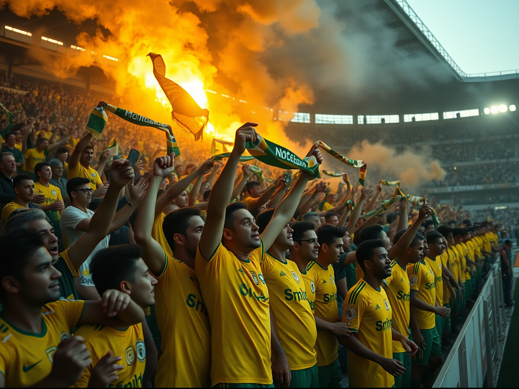 The Rituals of Os Beirões Supporters at João Cardoso Stadium