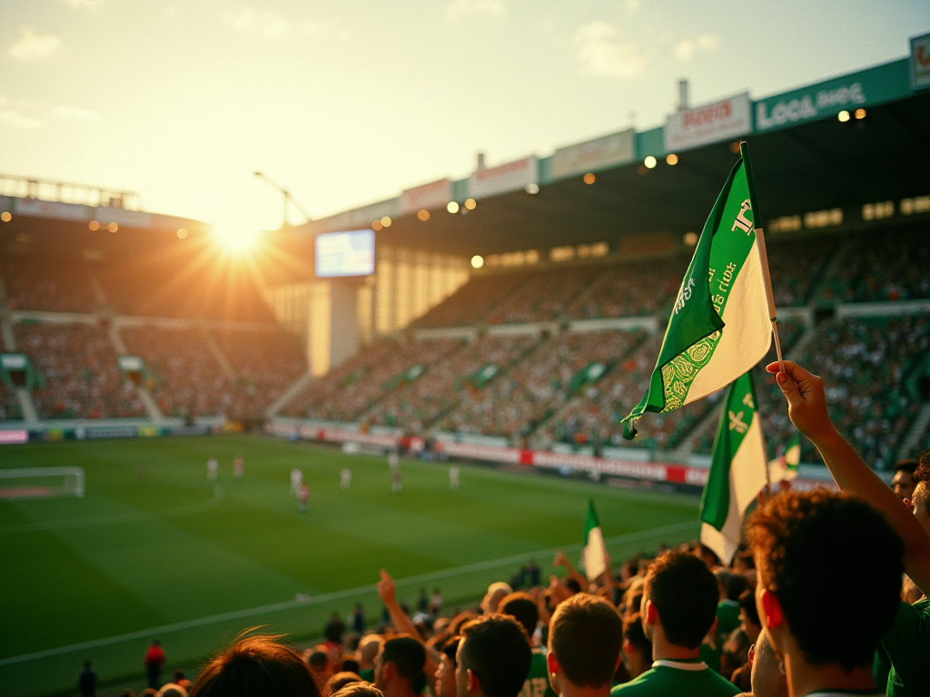 Embracing the Green-White: Rituals and Atmosphere of SK Rapid Wien Supporters