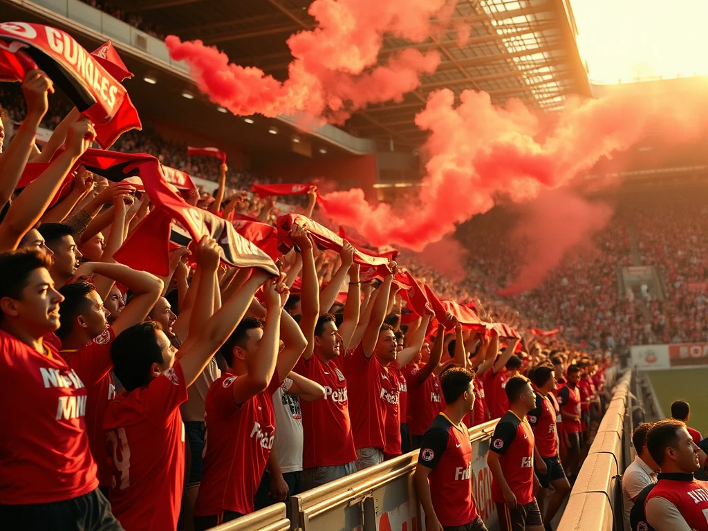 The fans of RCD Mallorca, known as the Bermellones, experience football with a unique passion