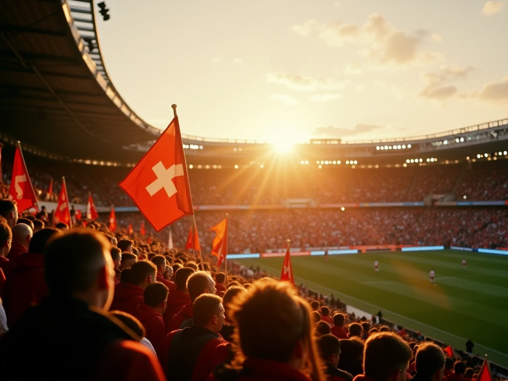 Switzerland: The fans of the Swiss national team, the Nati, are known for their passionate support and unique stadium rituals