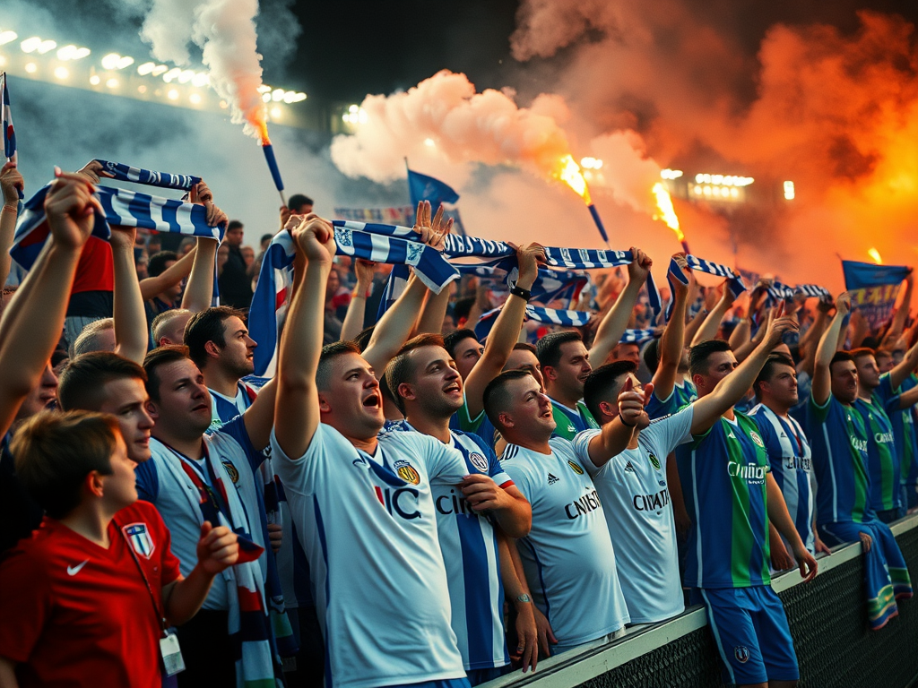 Nafciarze Supporters' Rituals: Customs and Passion at the Stadium