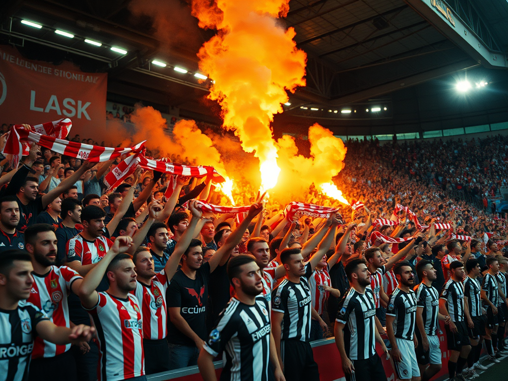 Die Leidenschaft der LASK-Fans: Traditionen und Rituale im Stadion