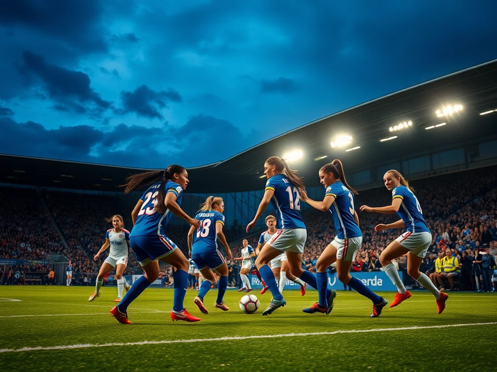 Hertha Berlin besiegte die Frauenmannschaft des 1