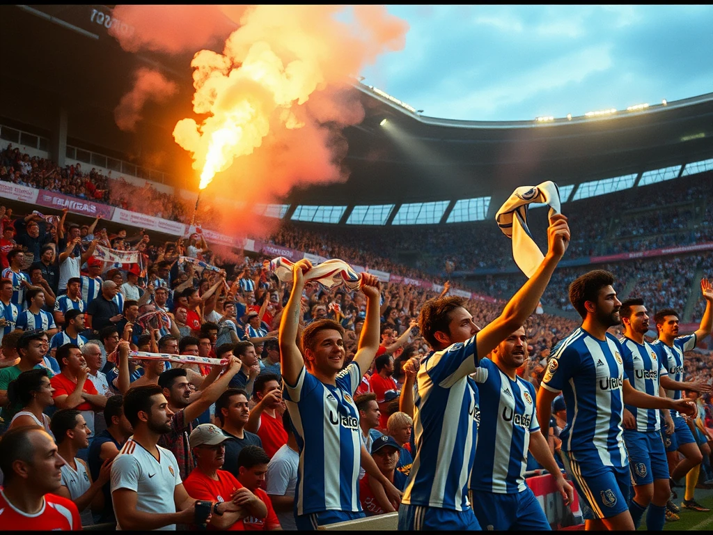 El ambiente en el Reale Arena es único, lleno de rituales y tradiciones que conectan a los aficionados con su equipo