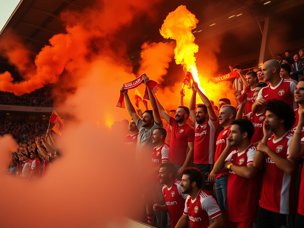 Unforgettable Rituals of AS Monaco Supporters