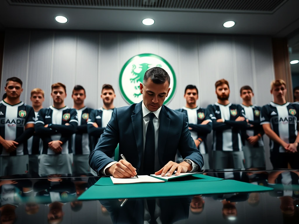 Der Gladbacher Stürmer verlässt den Verein und unterschreibt in Spanien