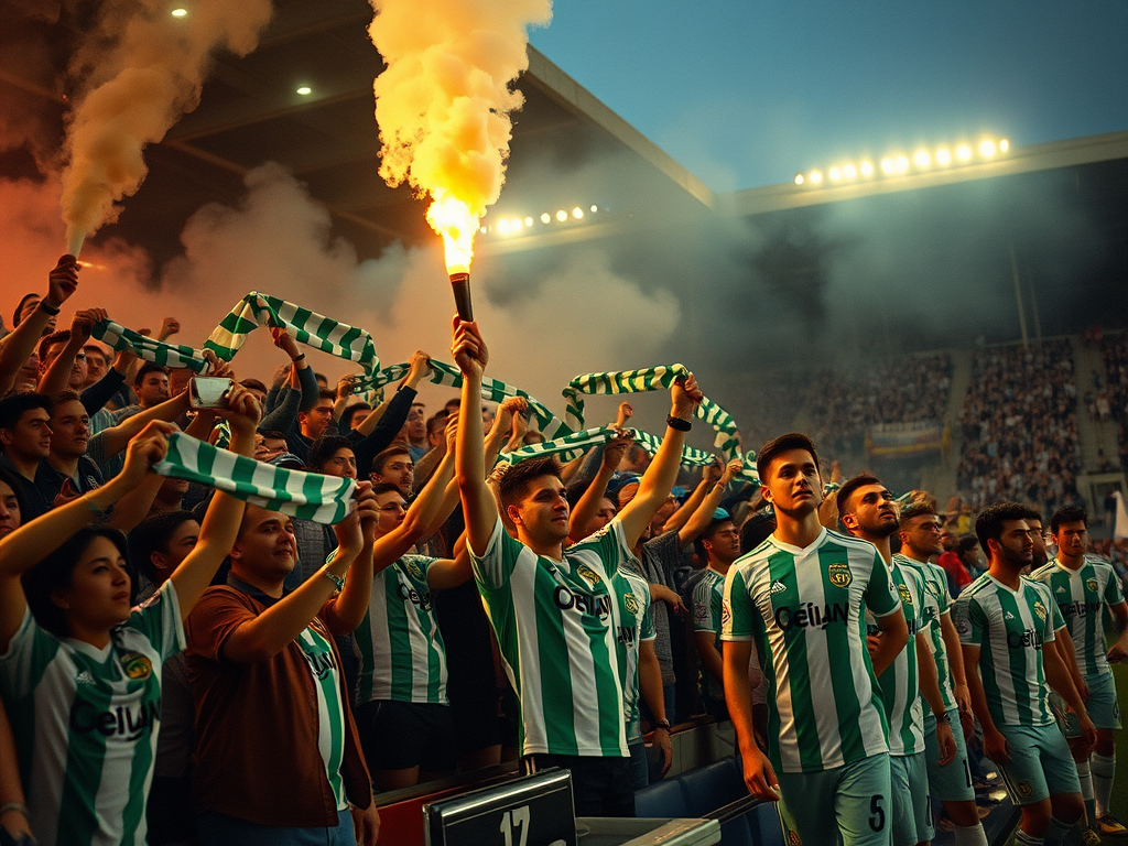 The Tradition of Verdiblanco Fans at Benito Villamarín