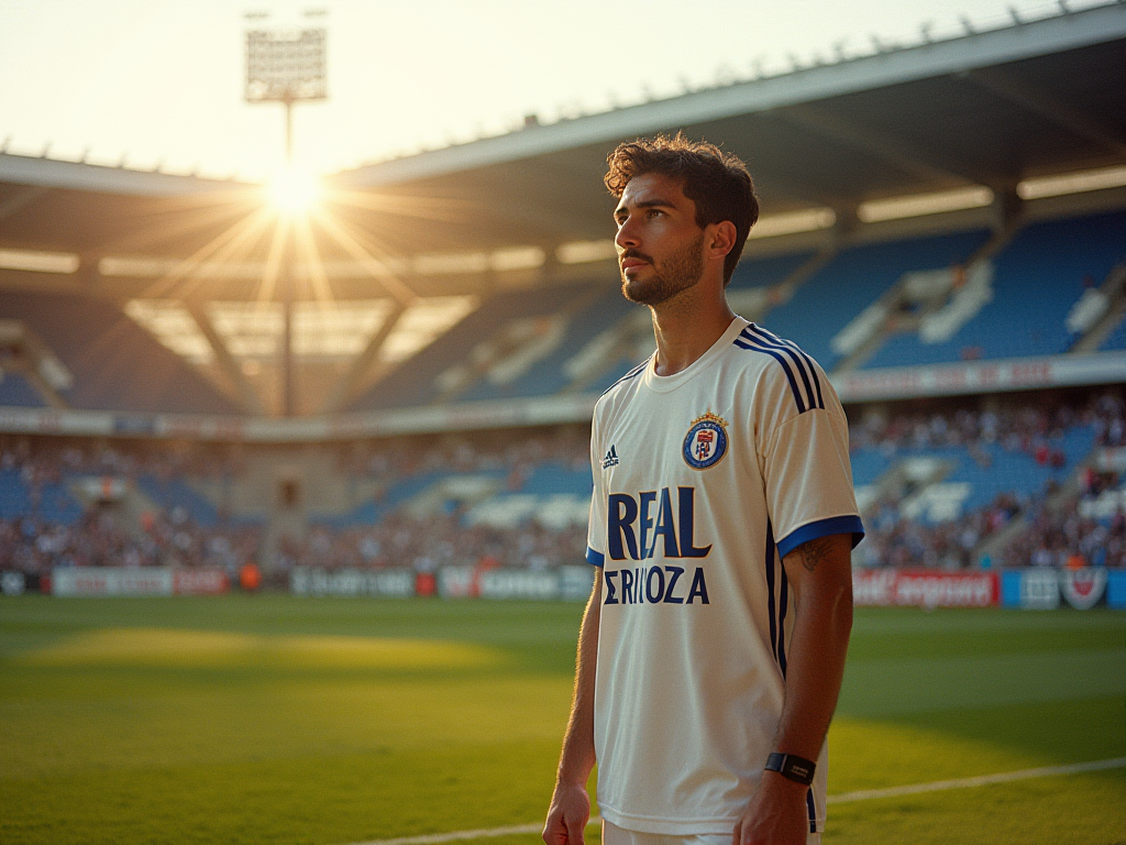 Gomes Leaves Training Session with Zaragoza