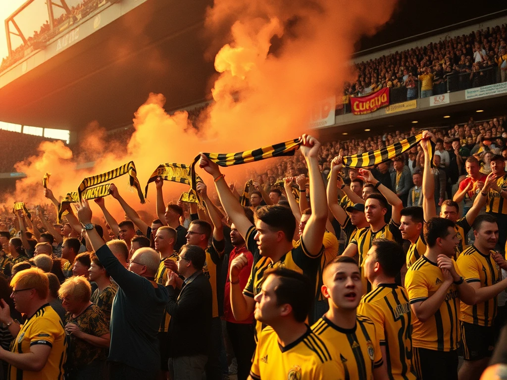 Mjällby AIF:s supportertraditioner och derbyatmosfär