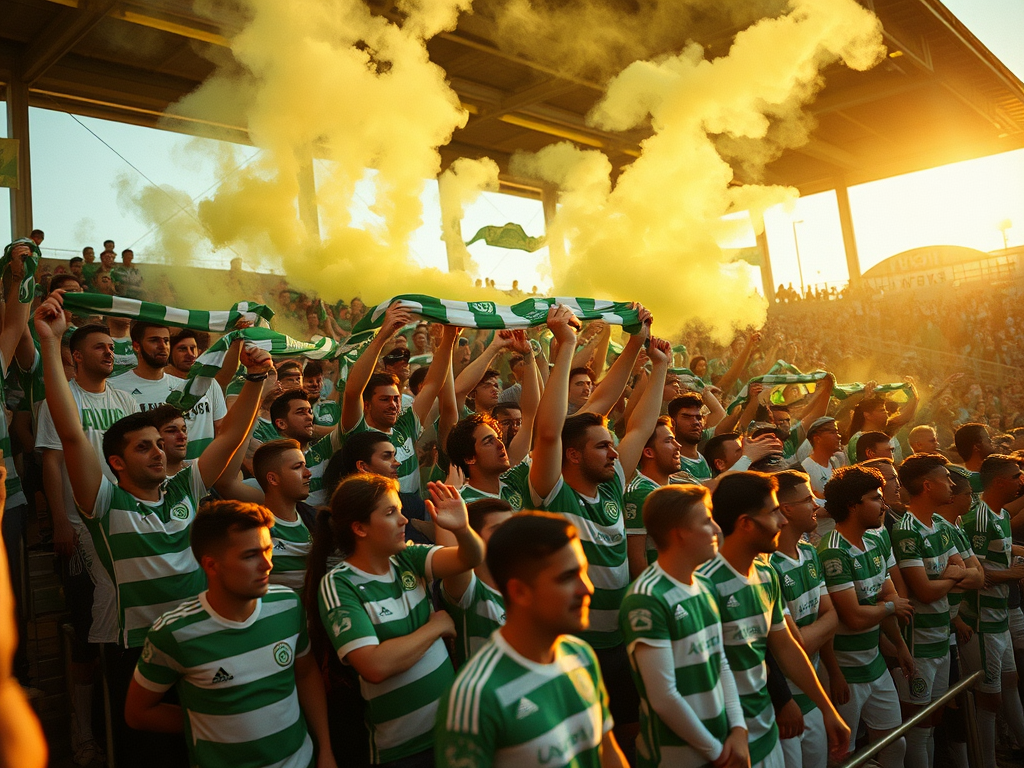 La Culture des Supporters : Les Traditions des Verts