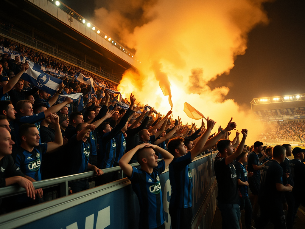 The Unique Rituals of Die Blau-Schwarzen: A Journey into Paderborn's Fan Culture
