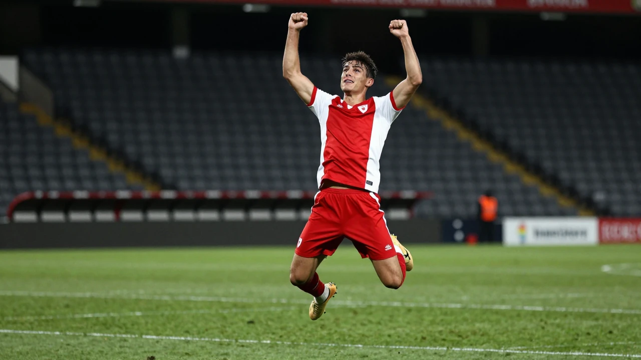 PSV Eindhoven veroverde een belangrijke overwinning op FC Utrecht, waarbij verdediger Mauro Junior een doelpunt vierde...