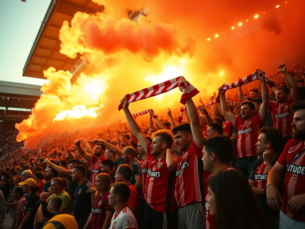 The culture of Les Léopards supporters is rooted in vibrant and colorful traditions that transcend mere team support