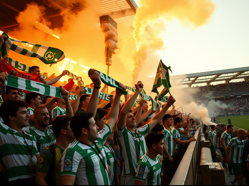 Les Rituels de la Passion : Supporters de l'ASSE en Action