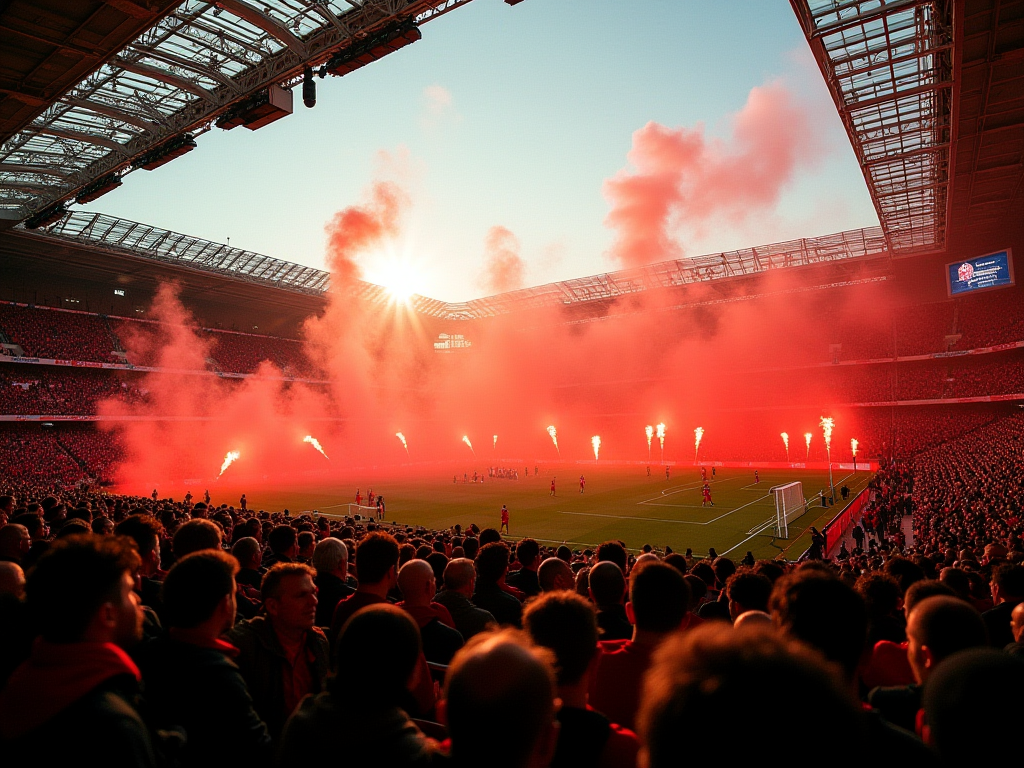 Hannover 96-Fans Enthüllen Atemberaubendes Tifo-Feuerwerk