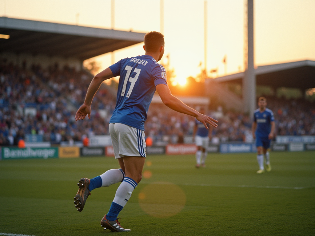 Karlsruher Midfielder D. Burnić: Key to Team's Tactics