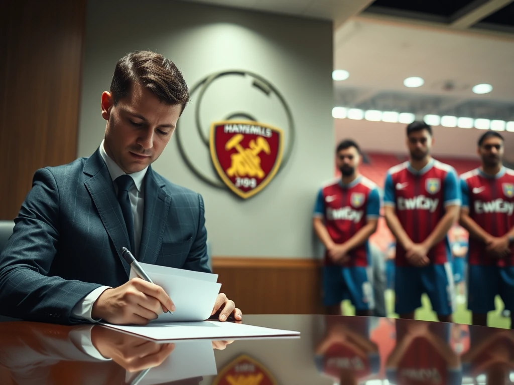 West Ham United sign promising midfielder Wareing for three years