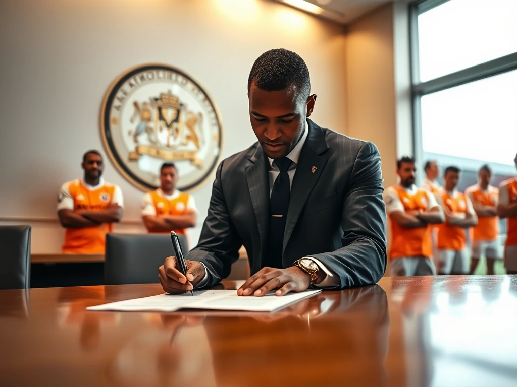 Blackpool have completed their first summer signing, bringing in a Huddersfield Town forward who will work again with...