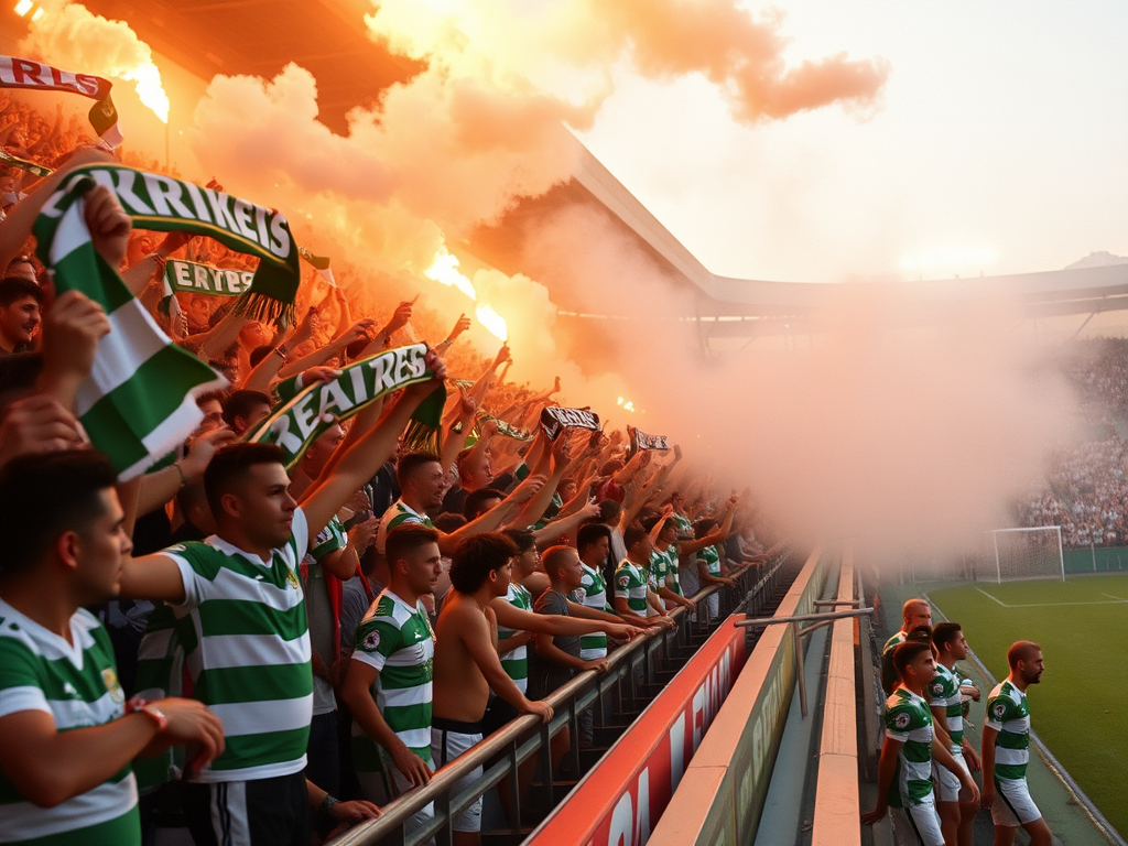 As Emoções da Torcida: Tradições e Rituais dos Verde e Brancos